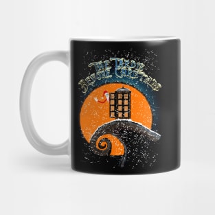 THE TARDIS BEFORE CHRISTMAS Mug